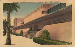 NBC National Broadcasting Company Building Postcard