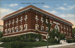 Public Library Sioux City, IA Postcard Postcard Postcard