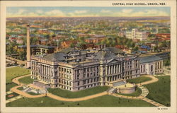 Central High School Omaha, NE Postcard Postcard Postcard