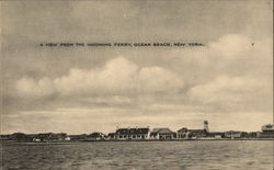 View From the Incoming Ferry Postcard