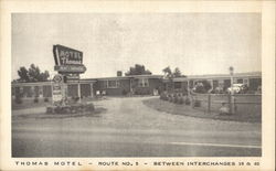 Thomas Motel Postcard