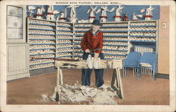 Wooden Shoe Factory Holland, MI Postcard Postcard Postcard