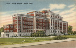 Lucas County Hospital Toledo, OH Postcard Postcard Postcard