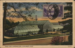 Eden Park Conservatory, Cincinnati, Ohio Postcard Postcard Postcard