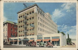 Hotel Antlers San Bernardino, CA Postcard Postcard Postcard