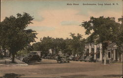 Main Street, Southampton, Long Island New York Postcard Postcard Postcard