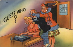 Guess Who? Comic Postcard Postcard Postcard