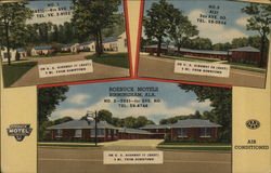 Roebuck Motels Birmingham, AL Postcard Postcard Postcard