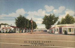 El Dorado Court Postcard