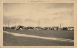 Camp Grounds Postcard