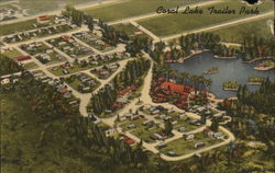 Coral Lake Trailer Park Postcard