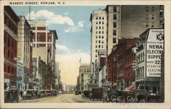 market-street-newark-nj-postcard