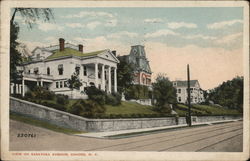 View on Saratoga Avenue Postcard