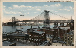 Williamsburg Bridge New York City, NY Postcard Postcard Postcard