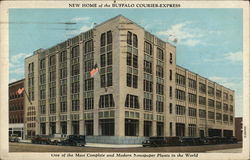 New Home of the Courier-Express Postcard