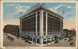 Hotel Blackhawk Postcard