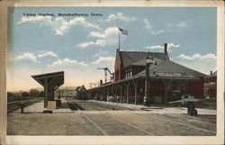 Union Station Marshalltown, IA Postcard Postcard Postcard