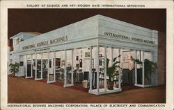 IBM Gallery of Science and Art, Golden Gate International Exposition San Francisco, CA 1939 San Francisco Exposition Postcard Po Postcard