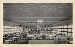 Lamella Roof Spanning Crillo's Restaurant on Treasure Island San Francisco, CA Postcard Postcard Postcard