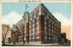 Cass Tech. High Detroit, MI Postcard Postcard Postcard