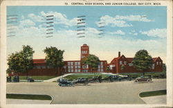 Central High School and Junior College Postcard