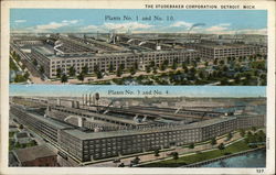 The Studebaker Corporation Detroit, MI Postcard Postcard Postcard