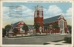 Central Congregational Church, 36th and Harney Postcard