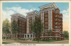 Hotel Blackstone, 36th and Farnam Postcard