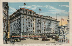 Hotel Whitcomb Postcard