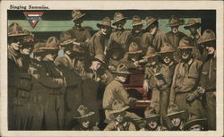 YMCA Singing Sammies Postcard