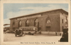 New York Central Station White Plains, NY Postcard Postcard Postcard