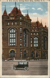 Erie County Savings Bank Bldg. Postcard