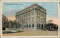 Masonic Temple Postcard