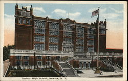 Central High School Newark, NJ Postcard Postcard Postcard