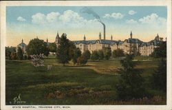 State Hospital Traverse City, MI Postcard Postcard Postcard