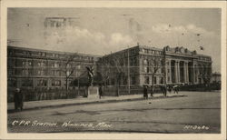 Canadian Pacific Railroad Station Winnepeg, MB Canada Manitoba Postcard Postcard Postcard