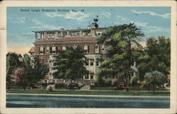 Sarah Leigh Hospital Norfolk, VA Postcard Postcard Postcard