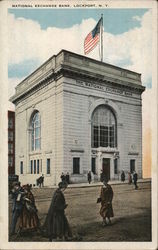 National Exchange Bank Lockport, NY Postcard Postcard Postcard