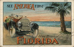 See America First, Come to Florida Postcard Postcard Postcard