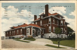 Ilion Hospital New York Postcard Postcard Postcard