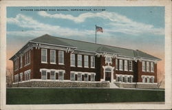 Attucks Colored High School Postcard