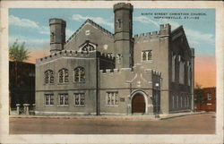 Ninth Street Christian Church Postcard