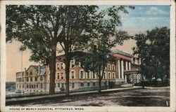 House of Mercy Hospital Pittsfield, MA Postcard Postcard Postcard