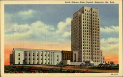 North Dakota State Capitol Bismarck, ND Postcard Postcard