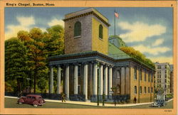 King's Chapel Postcard