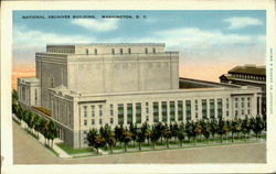 National Archives Building Postcard