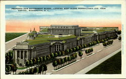 Proposed New Government Bldgs Postcard