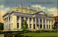 American Red Cross Building Postcard