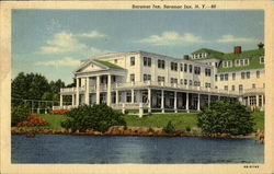 Saranac Inn Adirondacks, NY Postcard Postcard