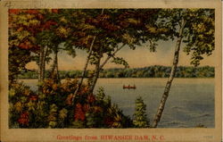 Greetings From Hiwassee Dam Postcard